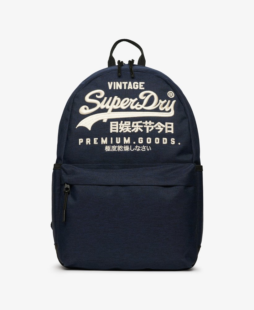 heritage montana rugzak in eclipse navy marl