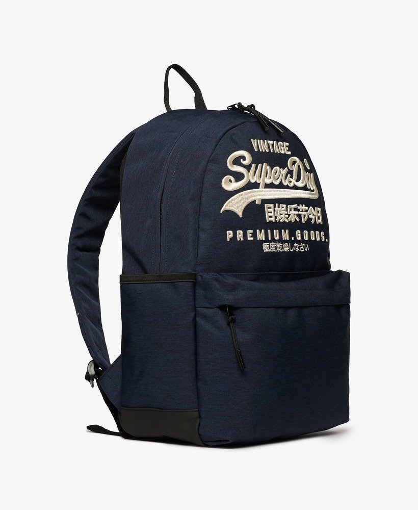 heritage montana rugzak in eclipse navy marl