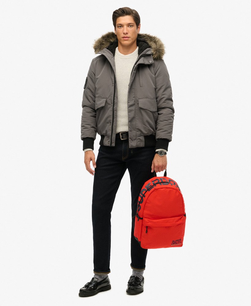 wind yachter montana rugzak in sunset red
