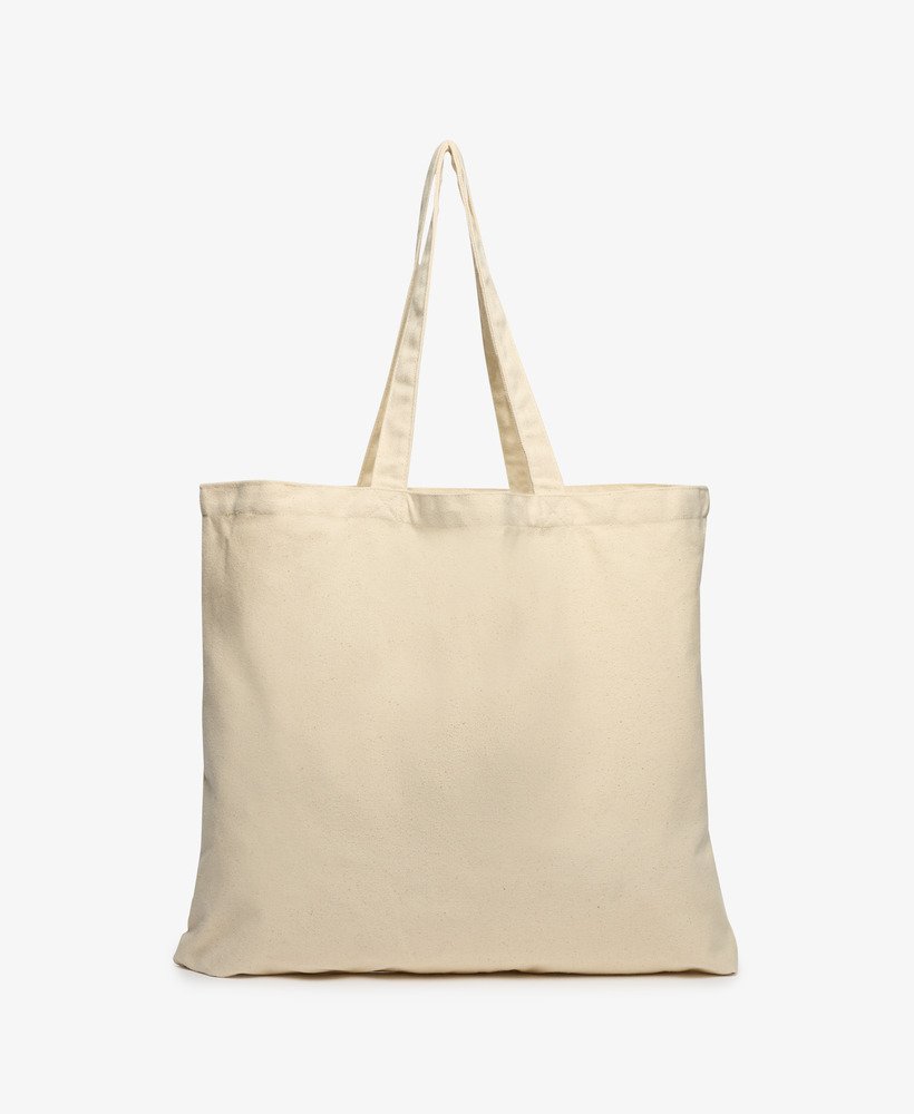 superdry tote in naturelbruinvarsityrood
