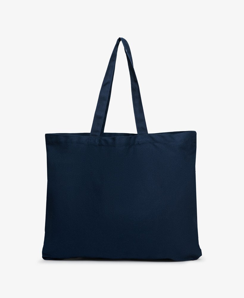 superdry tote in richest navyblue heron