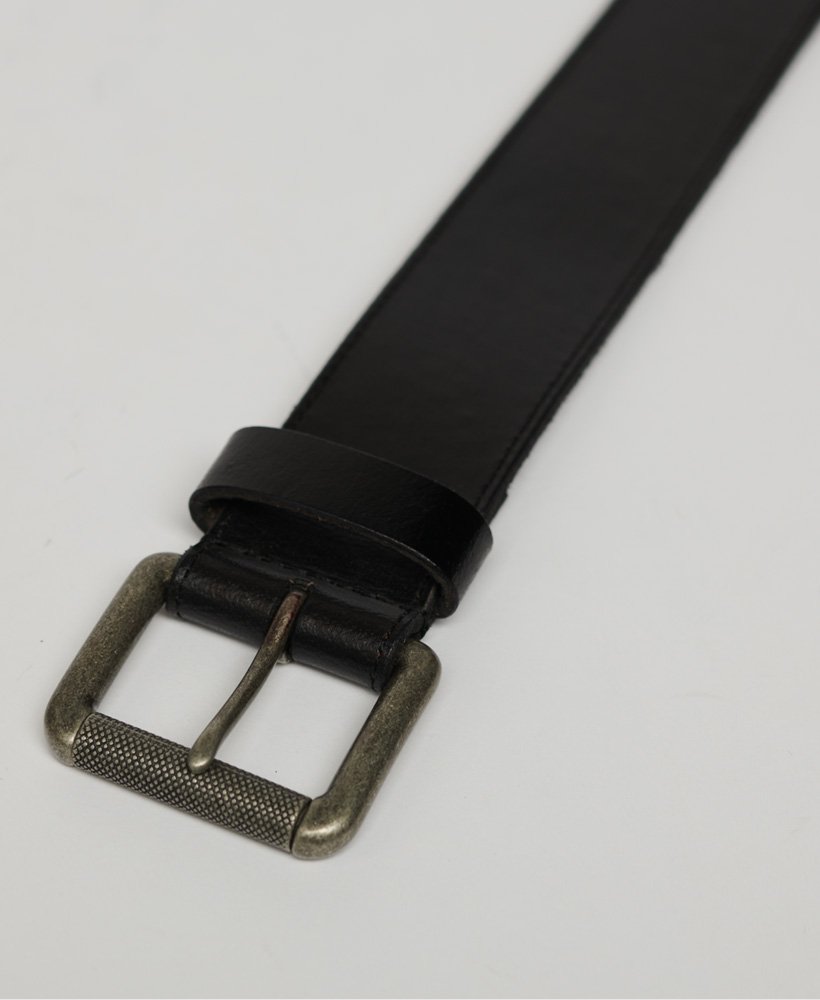 vintage merkriem in zwartzilver