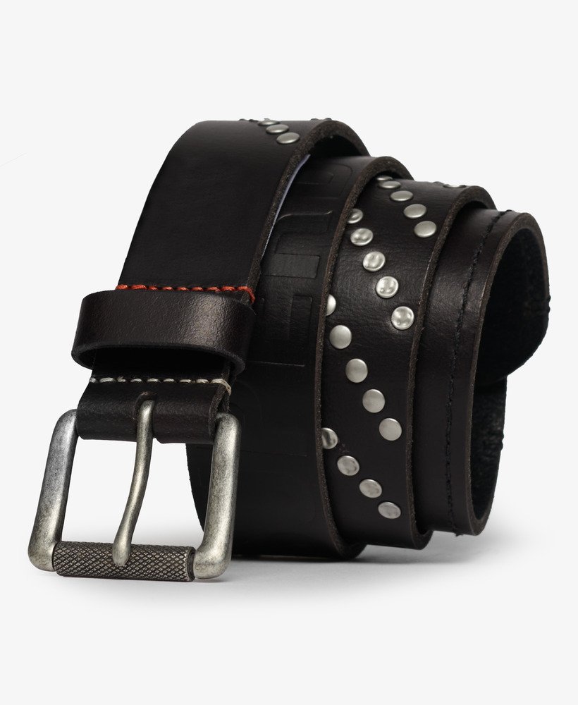 merkriem van buckle goods in zwart