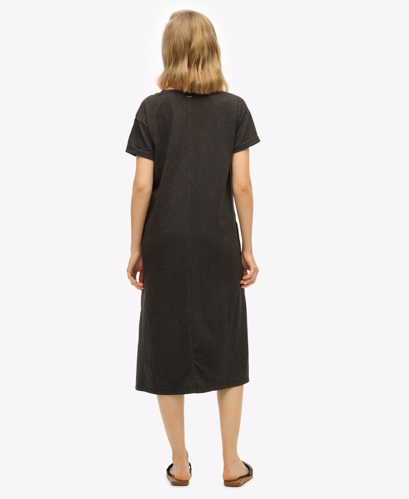Midi T-shirtjurk