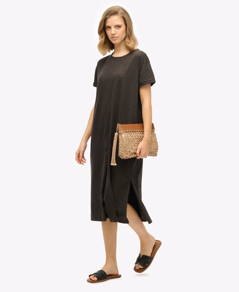 Midi T-shirtjurk