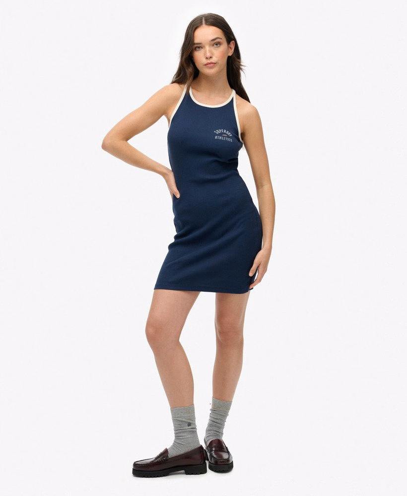 Athletic Essentials geribbelde tankjurk
