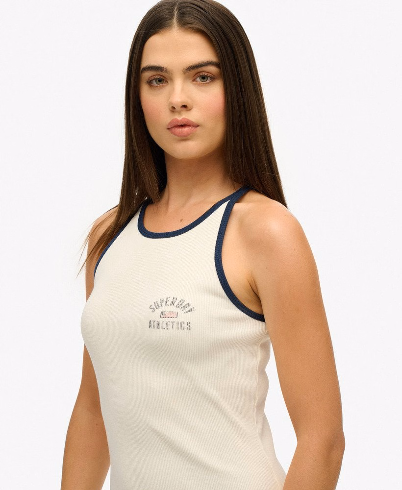 Athletic Essentials geribbelde tankjurk