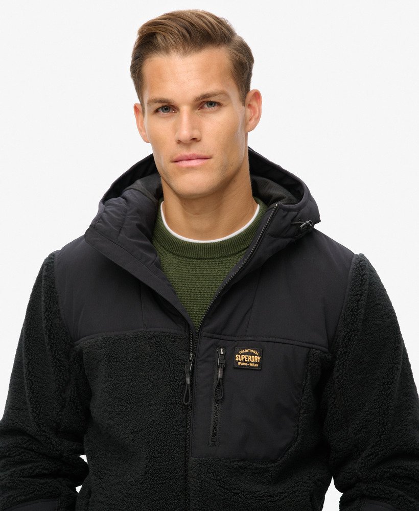 hooded expedition borg hybrid in noir
