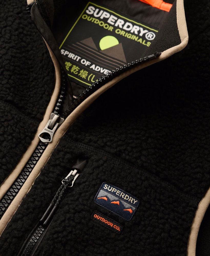 Outdoor fleece vest