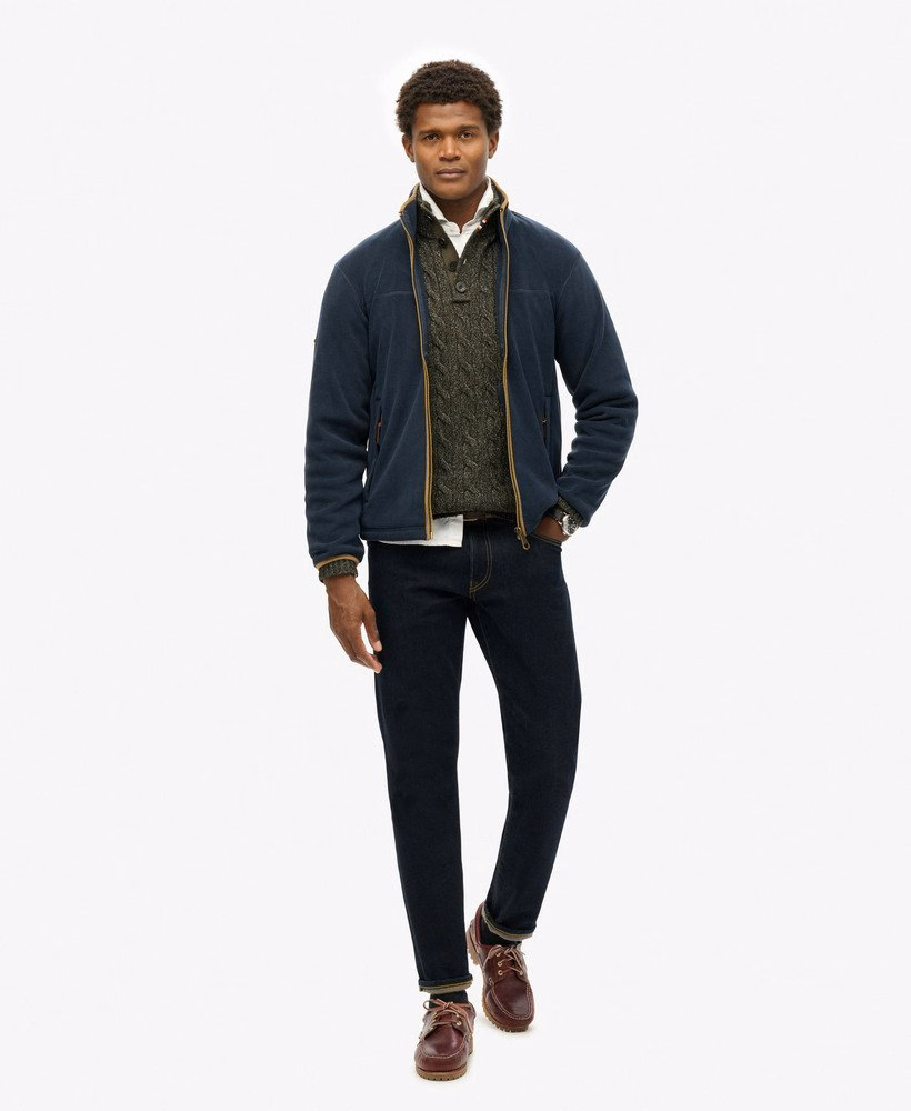 Landgoed Fleece met volledige ritssluiting