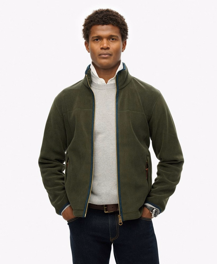 Landgoed Fleece met volledige ritssluiting