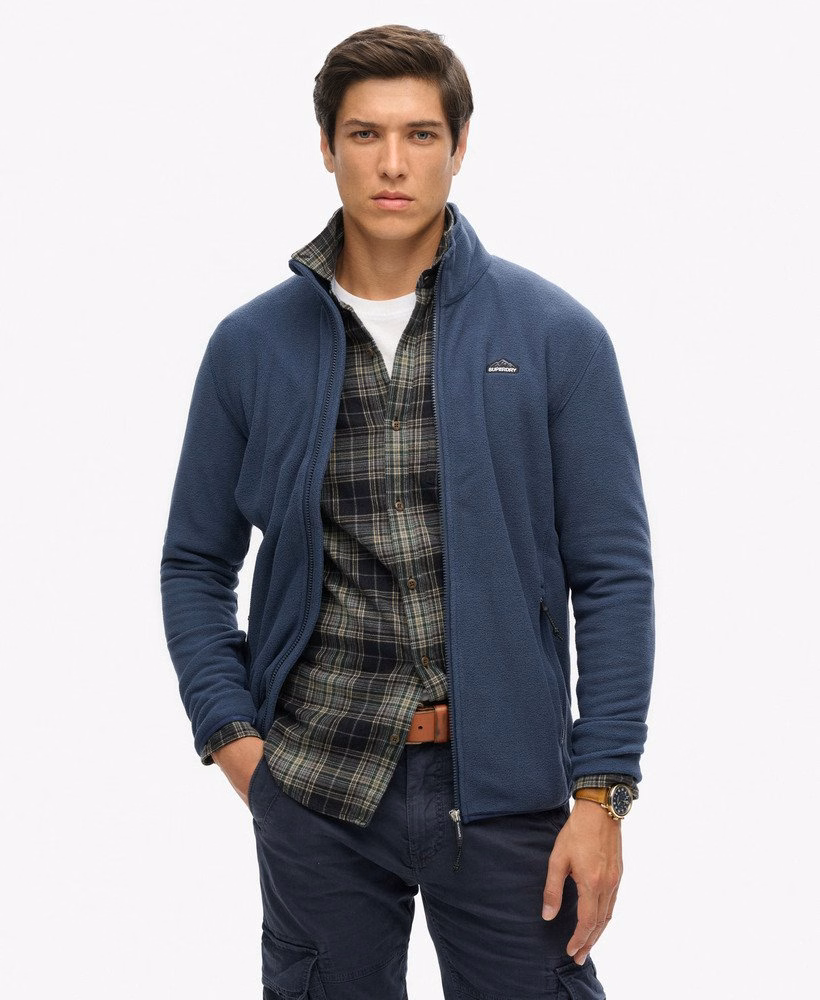 Polar Fleece met volledige ritssluiting