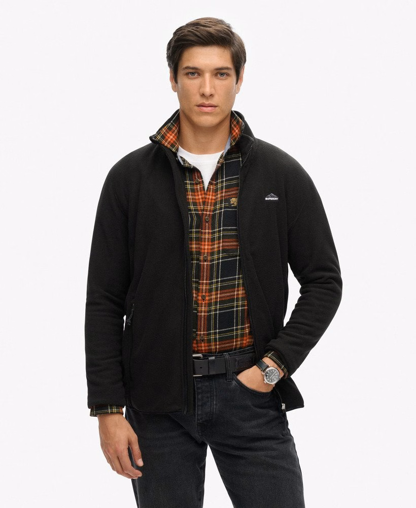 Polar Fleece met volledige ritssluiting