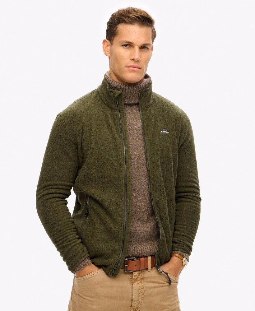 Polar Fleece met volledige ritssluiting