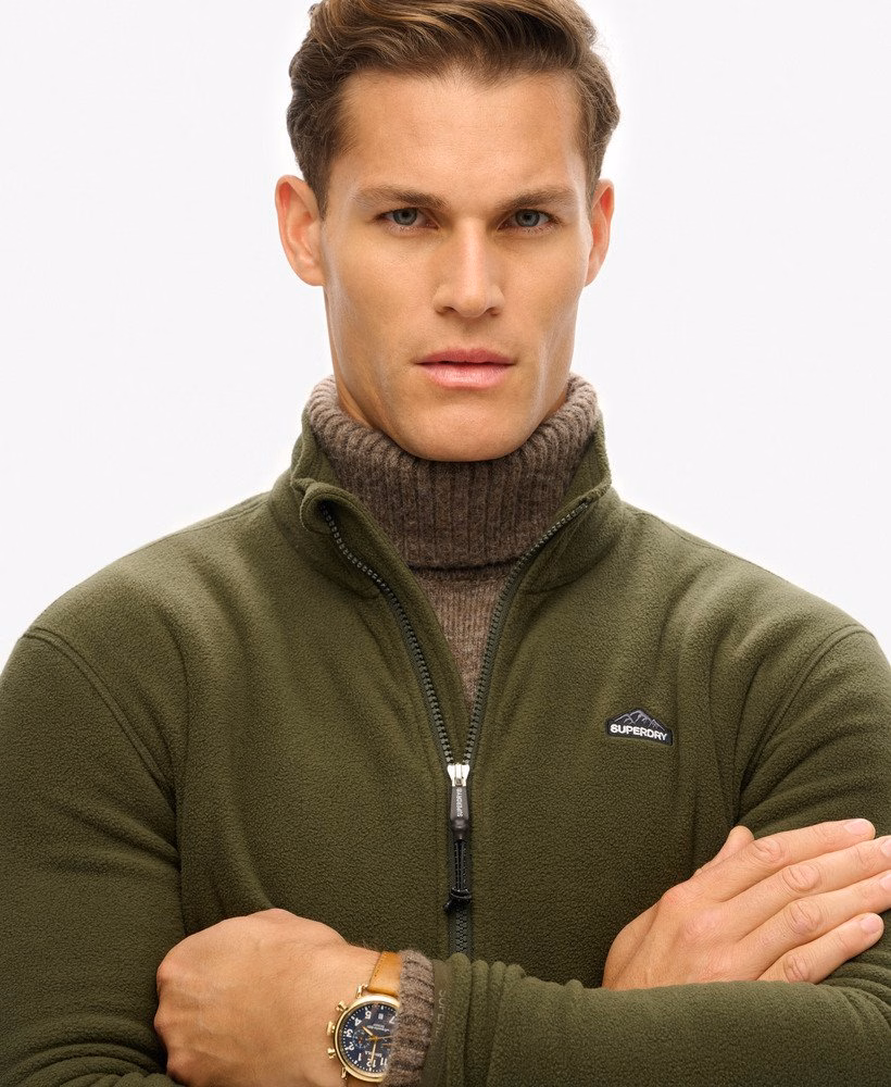 Polar Fleece met volledige ritssluiting