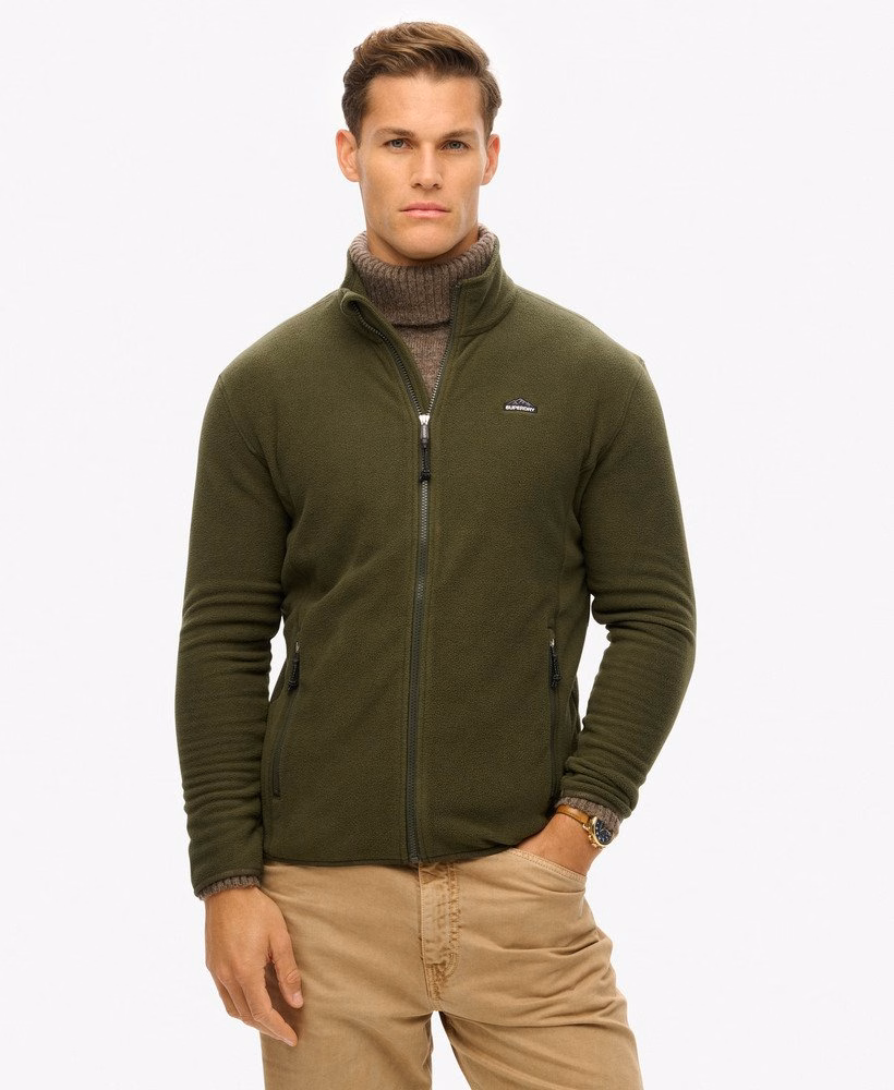 Polar Fleece met volledige ritssluiting