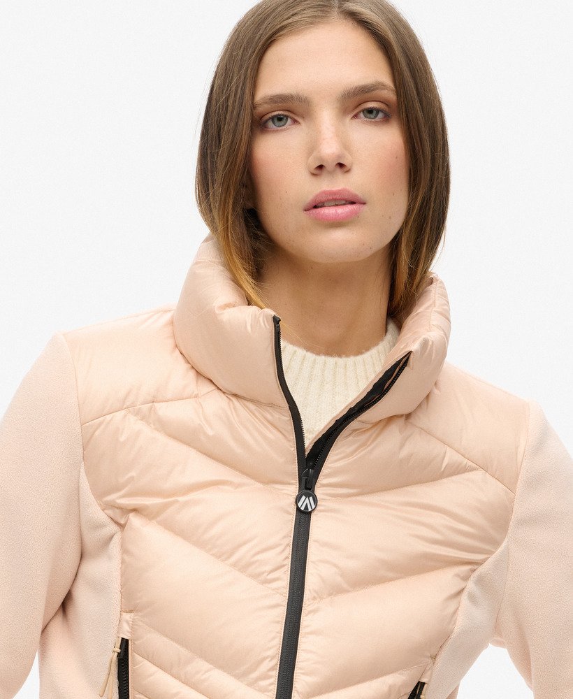 storm fleece jacket in frappe beige