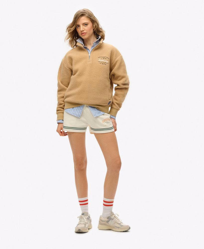 Country Club Fleece Half Zip Sweatshirt