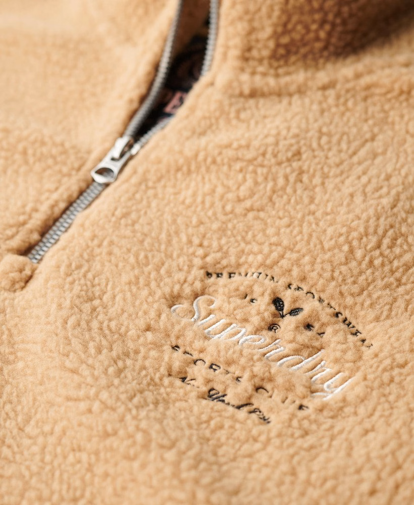 Country Club Fleece Half Zip Sweatshirt