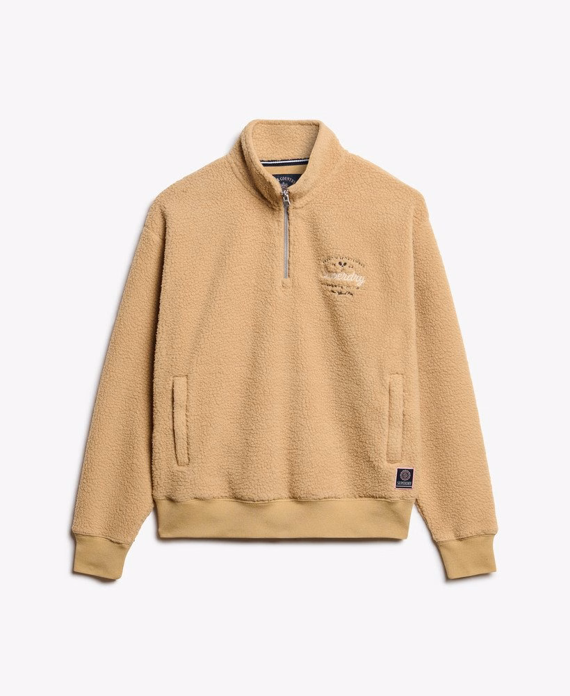 Country Club Fleece Half Zip Sweatshirt