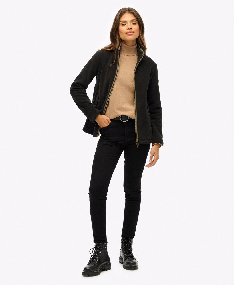 Landgoed Fleece met volledige ritssluiting