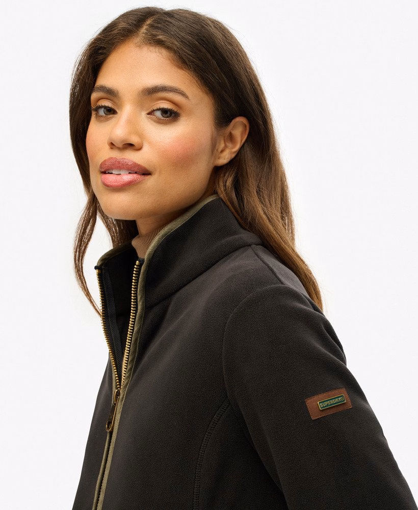 Landgoed Fleece met volledige ritssluiting