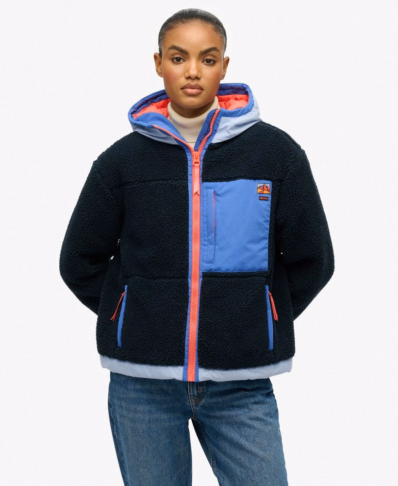 Vintage Sherpa fleecejas