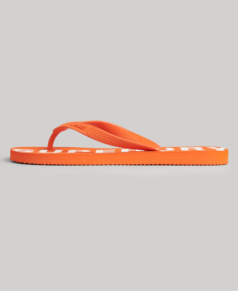 code core sport flip flops in oranjeoptisch