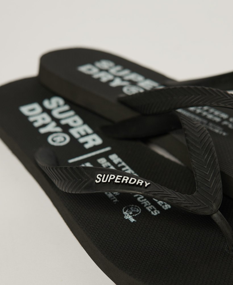 studios teenslippers in zwart