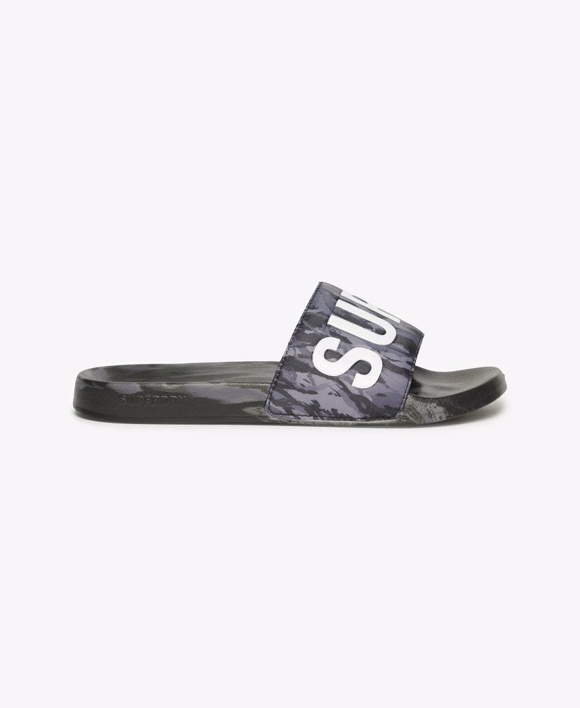 Camo zwembadslippers