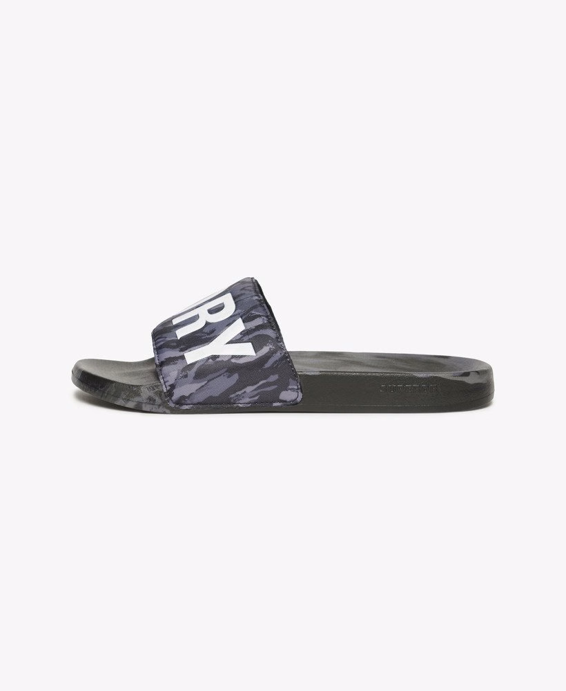 Camo zwembadslippers