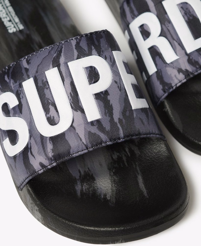Camo zwembadslippers