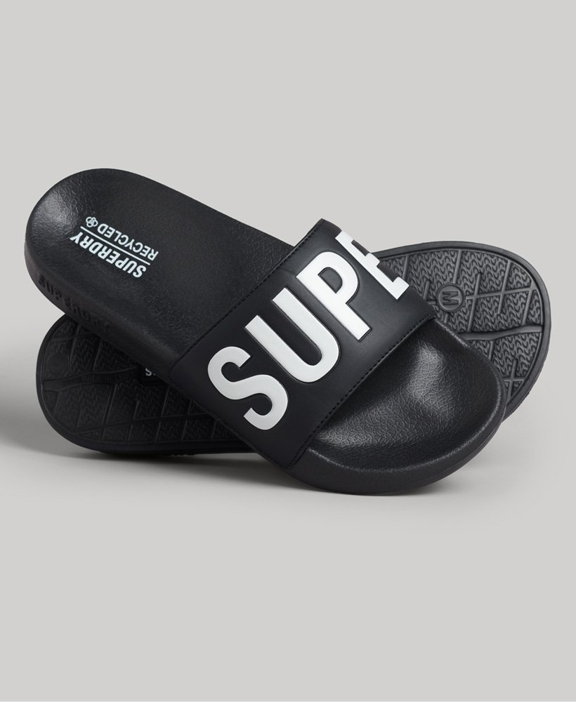 code core pool sliders in zwart-wit