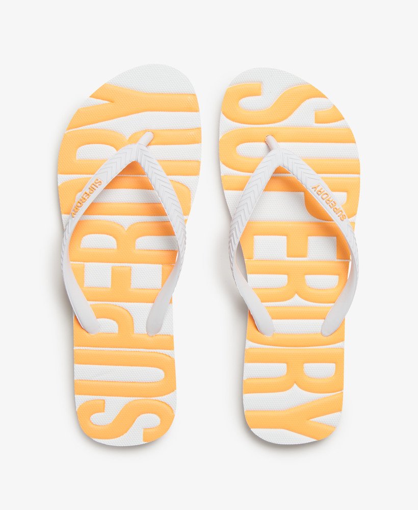 vintage teenslippers in het wit