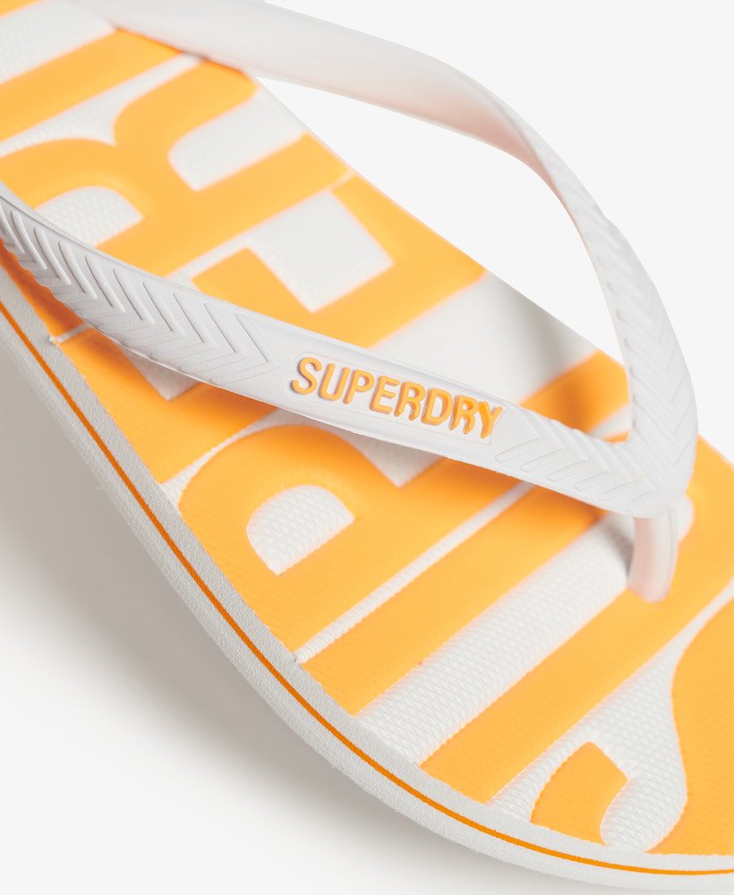 vintage teenslippers in het wit