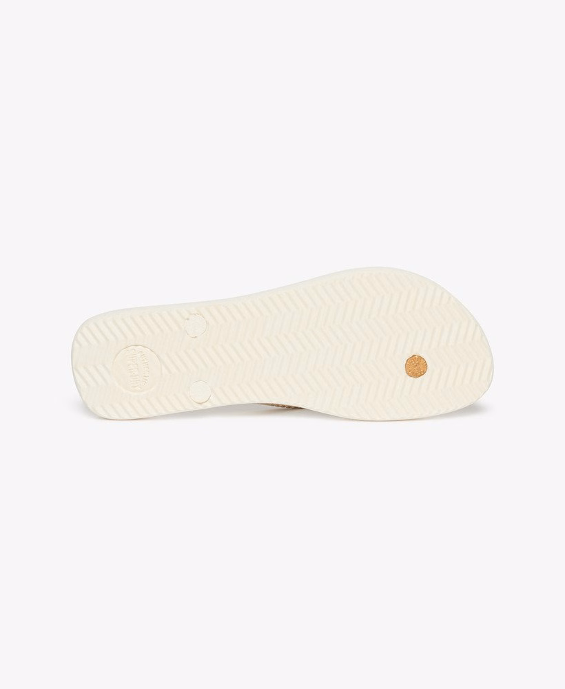 Core Metallic Flip Flops