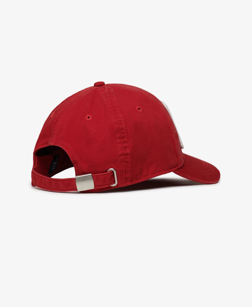 truckerpet met print in rood