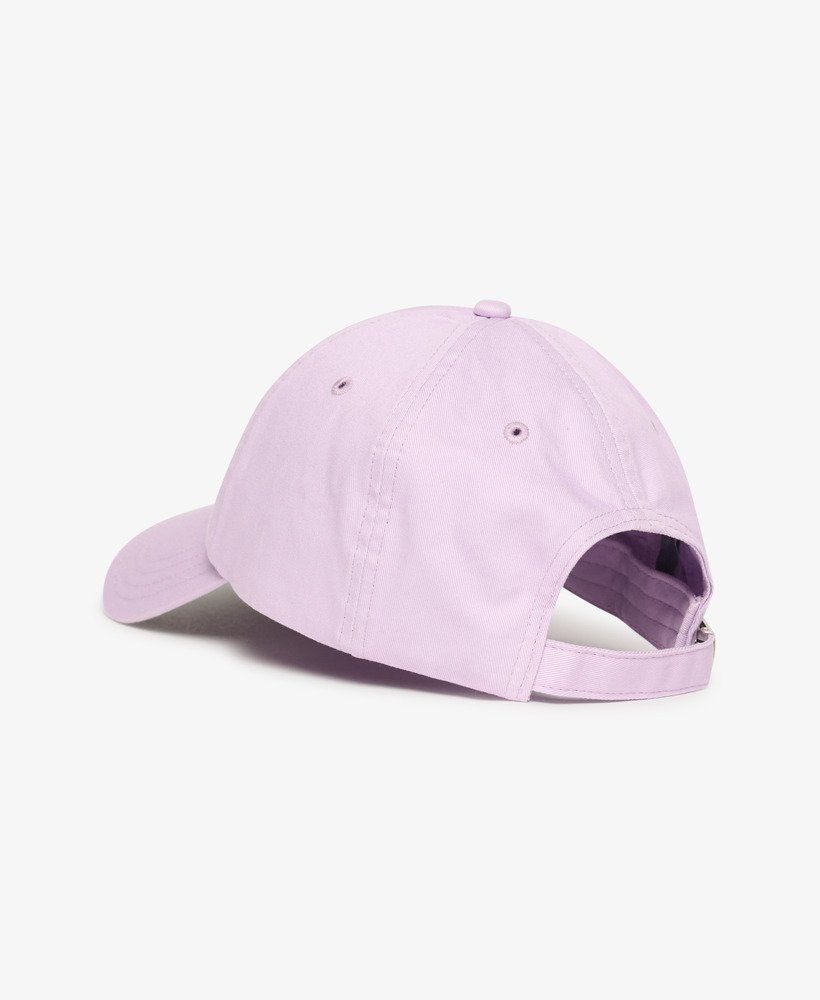 grafische baseballpet in parma violet paars