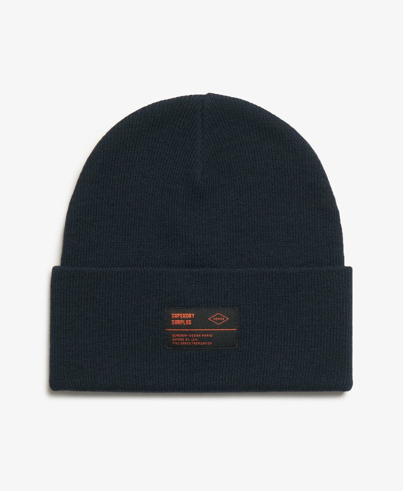 gebreide muts uit de surplusvoorraad in eclipse navy