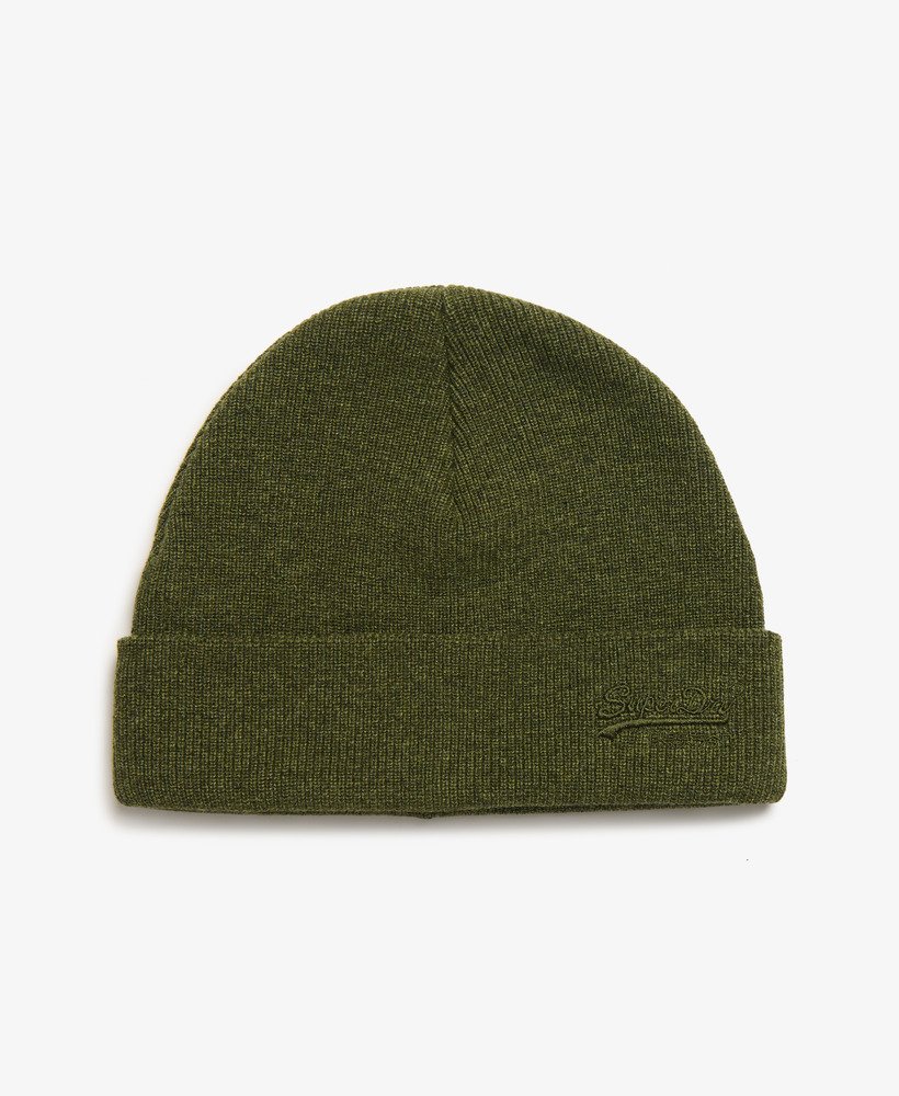 sport tri logo trucker cap in deep army green marl