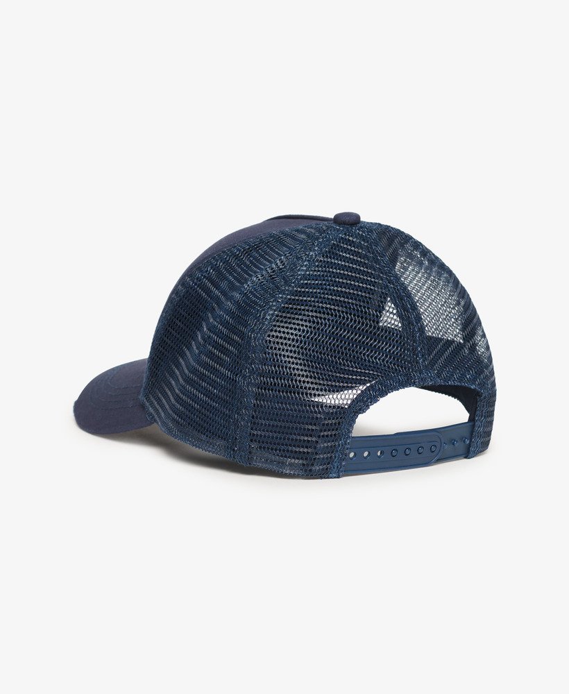 dirt road trucker cap in lauren navy