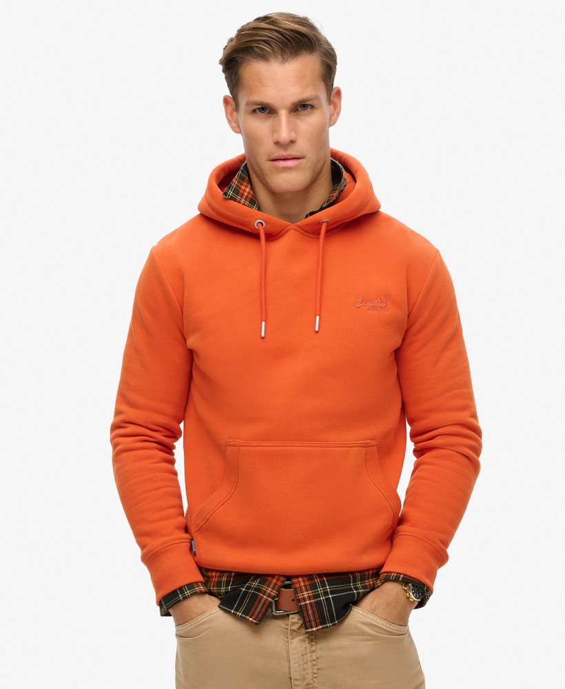 essential logo hoodie in denim co roestoranje