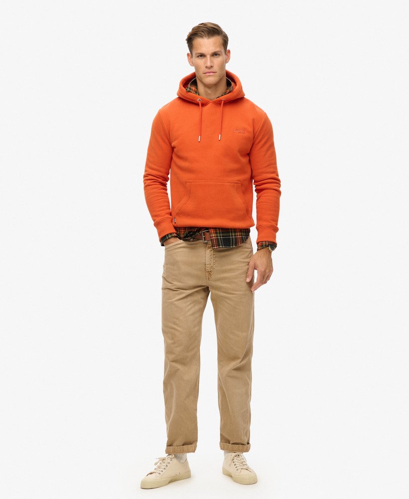 essential logo hoodie in denim co roestoranje