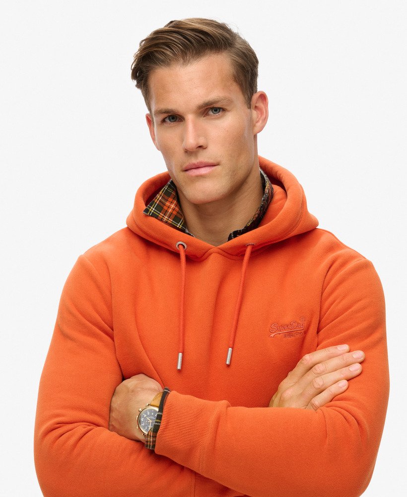 essential logo hoodie in denim co roestoranje