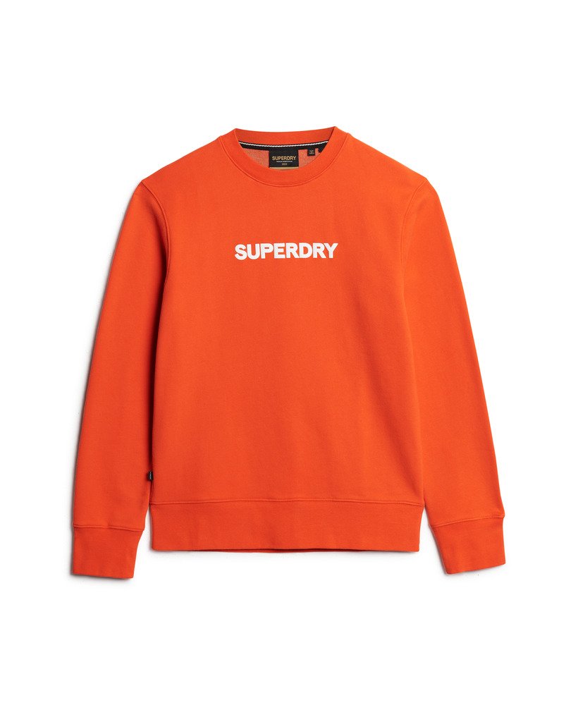 sport loose crew sweatshirt in kersentomaatrood