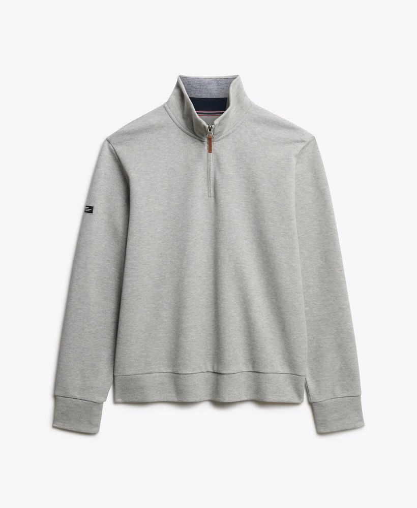 Core Piqué Half Zip Sweatshirt