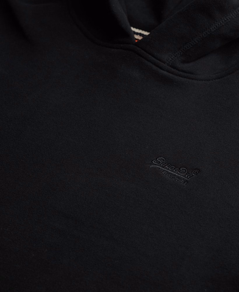 Essential Logo Half Brushed Hoodie