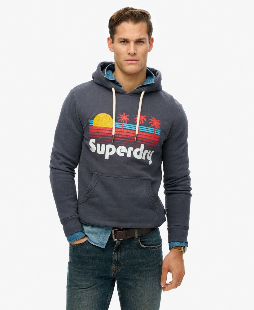 great outdoors hoodie in montauk navy