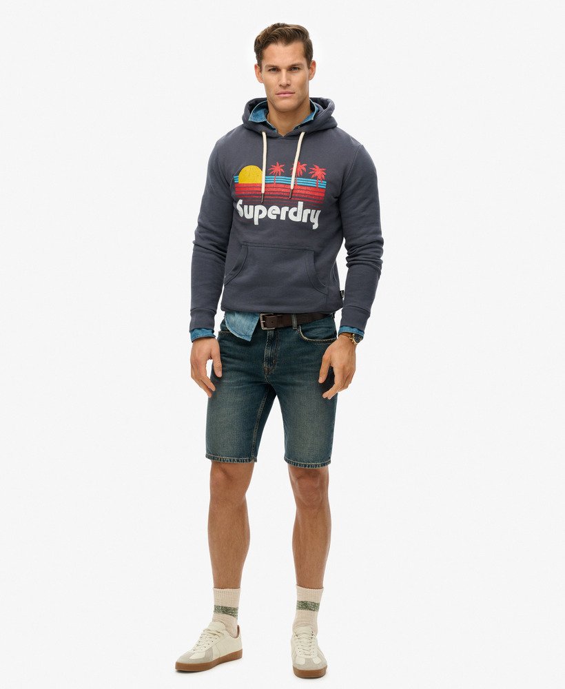 great outdoors hoodie in montauk navy
