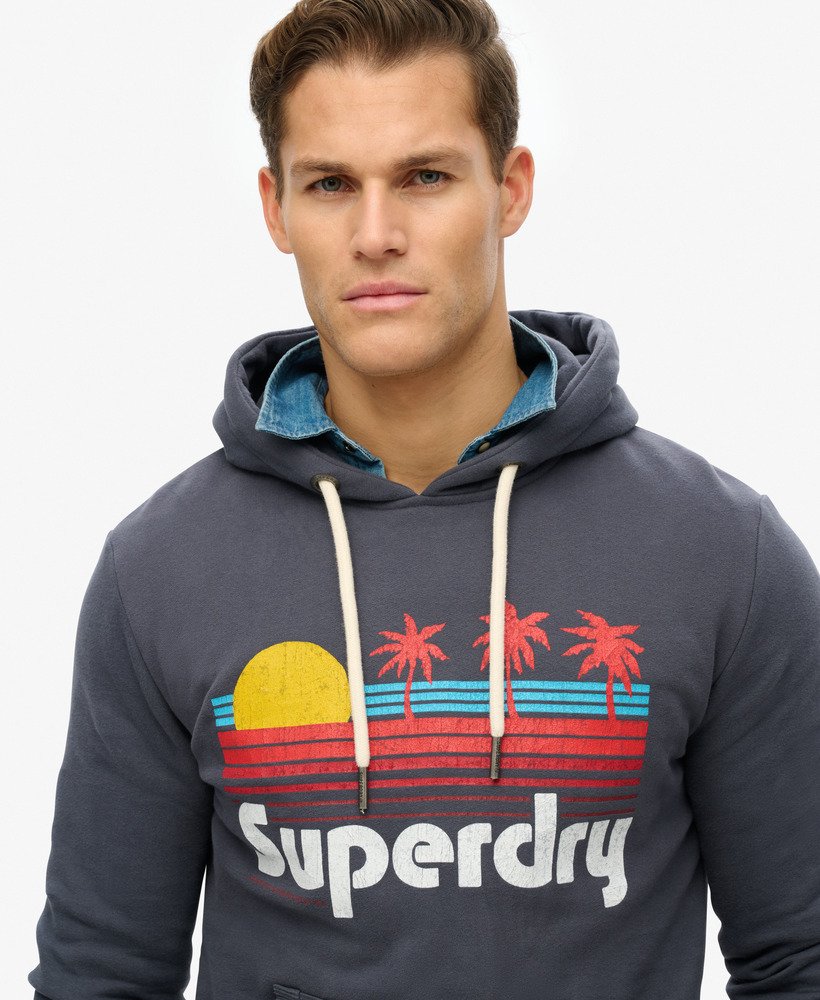 great outdoors hoodie in montauk navy